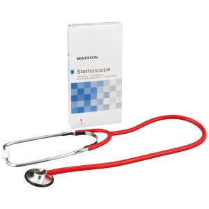 MCKESSON BRAND McKesson Classic Stethoscope, Red 01-660RGM