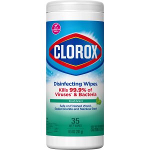 THE CLOROX COMPANY Clorox® Disinfecting Wipes, Fresh Scent, 35 ct. 01593