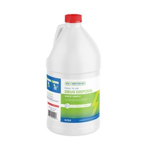 C2R GLOBAL MANUFACTURING Rx Destroyer™ Pharmaceutical Disposal System, 64-ounce bottle RX64