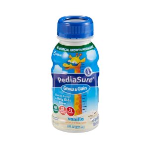 ABBOTT NUTRITION PediaSure® Grow & Gain Therapeutic Nutrition, Vanilla, 8-ounce Bottle 67533