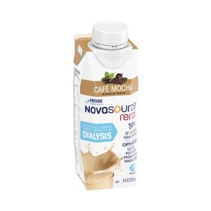 NESTLE HEALTHCARE NUTRITION Novasource® Renal Café Mocha Formula for Patients on Dialysis, 8-ounce Carton 00043900185446