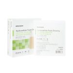 MCKESSON BRAND McKesson Silicone Gel Adhesive without Border Silicone Foam Dressing, 6 x 6 Inch 4864