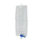Hollister Urinary Leg Bag with Leg Straps, 19-ounce Capacity 9814