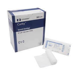 CARDINAL Curity™ Sterile Conforming Bandage, 4 x 75 Inch, One-Ply 2236
