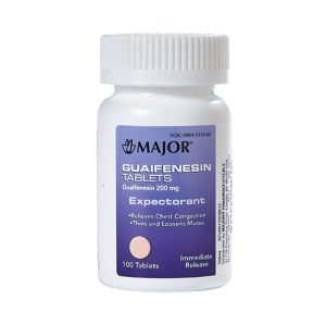 MAJOR PHARMACEUTICALS Major® Guaifenesin Cold and Cough Relief 00904515460