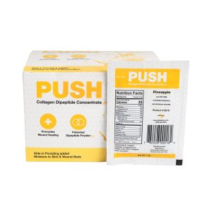 GLOBAL HEALTH PRODUCTS PUSH Collagen Dipeptide Concentrate, Pineapple Flavor GH-16