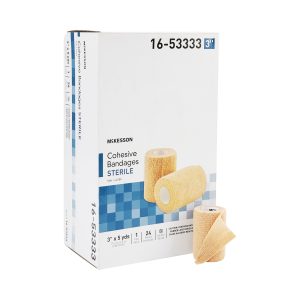 MCKESSON BRAND McKesson Self-adherent Closure Cohesive Bandage, 3 Inch x 5 Yard 16-53333