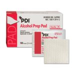PROFESSIONAL DISPOSABLES PDI® Alcohol Prep Pad, 2.5 x 3 Inch C69900