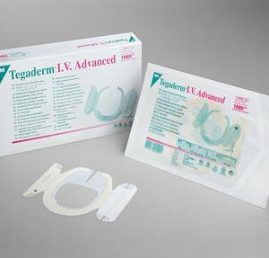 SOLVENTUM CORPORATION 3M™ Tegaderm™ IV Advanced Securement Dressing, 3½ x 4½ Inch 1685