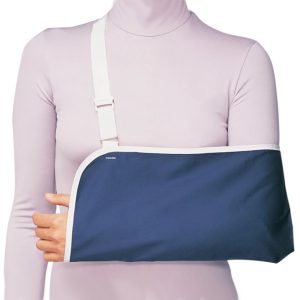 DJO ProCare® Unisex Navy Blue Cotton / Polyester Arm Sling, Extra Large 79-99158