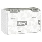 KIMBERLY CLARK Kleenex® Slimfold Towels, Absorbency Pockets, White, Single Ply 04442