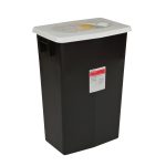 CARDINAL SharpSafety™ RCRA Waste Container, 8 Gallon, 15.5 x 17.75 x 11 Inch 8608RC