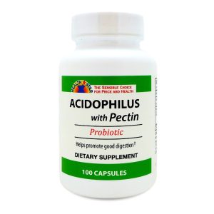 GERI-CARE Health Star® Acidophilus with Pectin Probiotic 837-01-HST