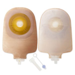 HOLLISTER Premier™ 8482 One-Piece Transparent Urostomy Pouch, Pre-cut to Fit 19 mm Stomas 8482