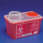 CARDINAL Monoject™ Multi-purpose Sharps Container, 3.5 Gallon, 6.75 x 17.7 x 10.5 Inch 8881676434