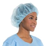 O&M HALYARD INC Halyard® spunbond Bouffant Cap, Large 69801