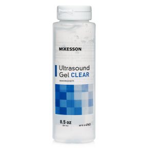 MCKESSON BRAND McKesson Ultrasound Gel, Clear, 250 mL Bottle, Ultrasound and Laser Transmission 4963