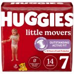 KIMBERLY CLARK Huggies® Little Movers® Diaper, Size 7 53851