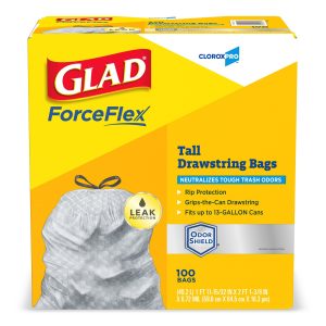 THE CLOROX COMPANY Glad® ForceFlex™ Trash Bag 70427