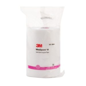 SOLVENTUM CORPORATION 3M™ Medipore™ H Cloth Medical Tape, 4 Inch x 10 Yard, White 2864
