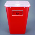 BEMIS HEALTHCARE Bemis™ Sentinel Mailback Sharps Container, 11 Gallon, 22-1/2 x 16-1/2 x 11-13/16 Inch 111 030