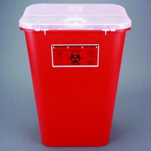 BEMIS HEALTHCARE Bemis™ Sentinel Mailback Sharps Container, 11 Gallon, 22-1/2 x 16-1/2 x 11-13/16 Inch 111 030