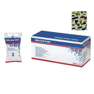 BSN MEDICAL Delta-Cast® Prints Cast Tape, 3 Inch x 4 Yard 4002