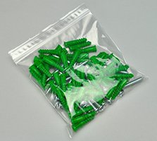 ELKAY PLASTICS LK® Clear Line Zipper Reclosable Bag, 4 x 4 Inch F20404