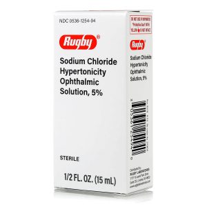 MAJOR PHARMACEUTICALS Rugby® Sodium Chloride Hypertonicity Agent, 15 mL 00536125494