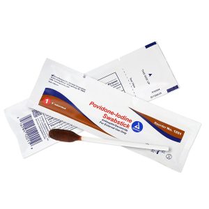 dynarex Povidone Iodine Impregnated Swabstick 1201