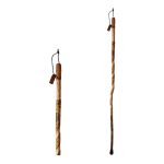 MABIS HEALTHCARE Brazos™ Twisted Assorted Hardwood Rustic Walking Stick, 55-Inch 602-3000-1391