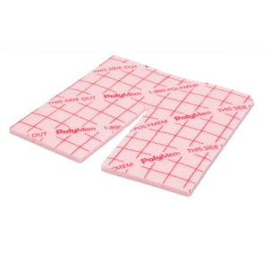 FERRIS MANUFACTURING PolyMem® PolyTube™ Tube Site Dressing, 3½ x 3½ Inch 5335