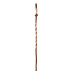 MABIS HEALTHCARE Brazos™ Twisted Hickory Rustic Walking Stick, 55-Inch Height 602-3000-1281