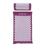 ACUTENS INC Kanjo Memory Foam Acupressure Mat Set, Purple KANAMEM