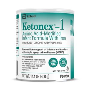 ABBOTT NUTRITION Ketonex®-1 Amino Acid-Modified Infant Formula With Iron, 14.1-ounce can 67048