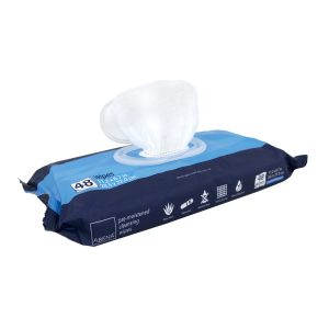 ABENA NORTH AMERICA Abena® Scented Pre-Moistened Cleansing Wipes, Soft Pack 3775