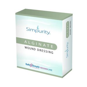 SAFE N SIMPLE Simpurity™ Alginate Dressing, 4 x 8 Inch SNS50732