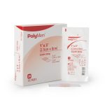 FERRIS MANUFACTURING PolyMem® Pink / White Adhesive Strip, 1 x 3 Inch 7031