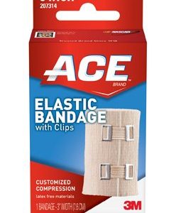 3M COMPANY 3M™ Ace™ Clip Detached Closure Elastic Bandage, 3 Inch Width 207314