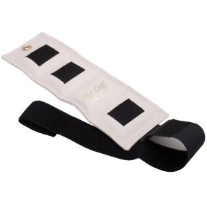 FABRICATION ENTERPRISES Cuff® Original Ankle & Wrist Weight, White, 2 lbs. 10-0205