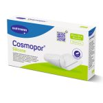 HARTMANN Cosmopor® Silicone Island Dressing w/ Water Resistant Backing, 4 x 8 Inch 901109
