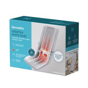 HOMEDICS USA LLC Homedics® Relief for Every Body shiatsuflex Shoulder-to-Glue Massage Cushion MCS-512HJ