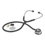 VERIDIAN HEALTHCARE LLC Veridian Pinnacle Series Stainless Steel Stethoscope, Black 05-10501