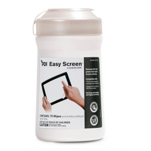 PROFESSIONAL DISPOSABLES Easy Screen® Cleaning Wipe, 70 per Canister P03672