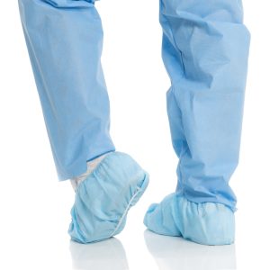 O&M HALYARD INC Halyard Heavy-Duty Shoe Cover without Traction 69551