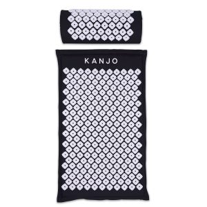 ACUTENS INC Kanjo Memory Foam Acupressure Mat Set, Black KANONYM