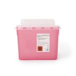 MCKESSON BRAND McKesson Prevent® Two-Piece Sharps Container, 5.4 Quart, 11 x 12 x 4-3/4 Inch 2269
