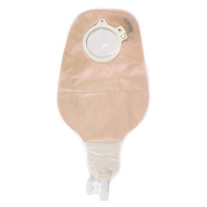 COLOPLAST Assura® Two-Piece High Output Transparent Ostomy Pouch, Green Match 8114