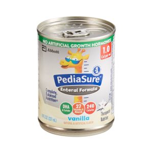 ABBOTT NUTRITION PediaSure® Enteral Formula, Vanilla, 8-ounce Can 67401