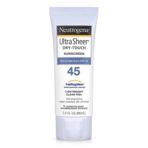 J & J SALES Neutrogena® Ultra Sheer Dry-Touch Sunscreen SPF 45, 3-ounce Tube 08680068795